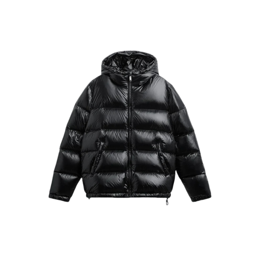 BLACK PUFFER OUTFIT