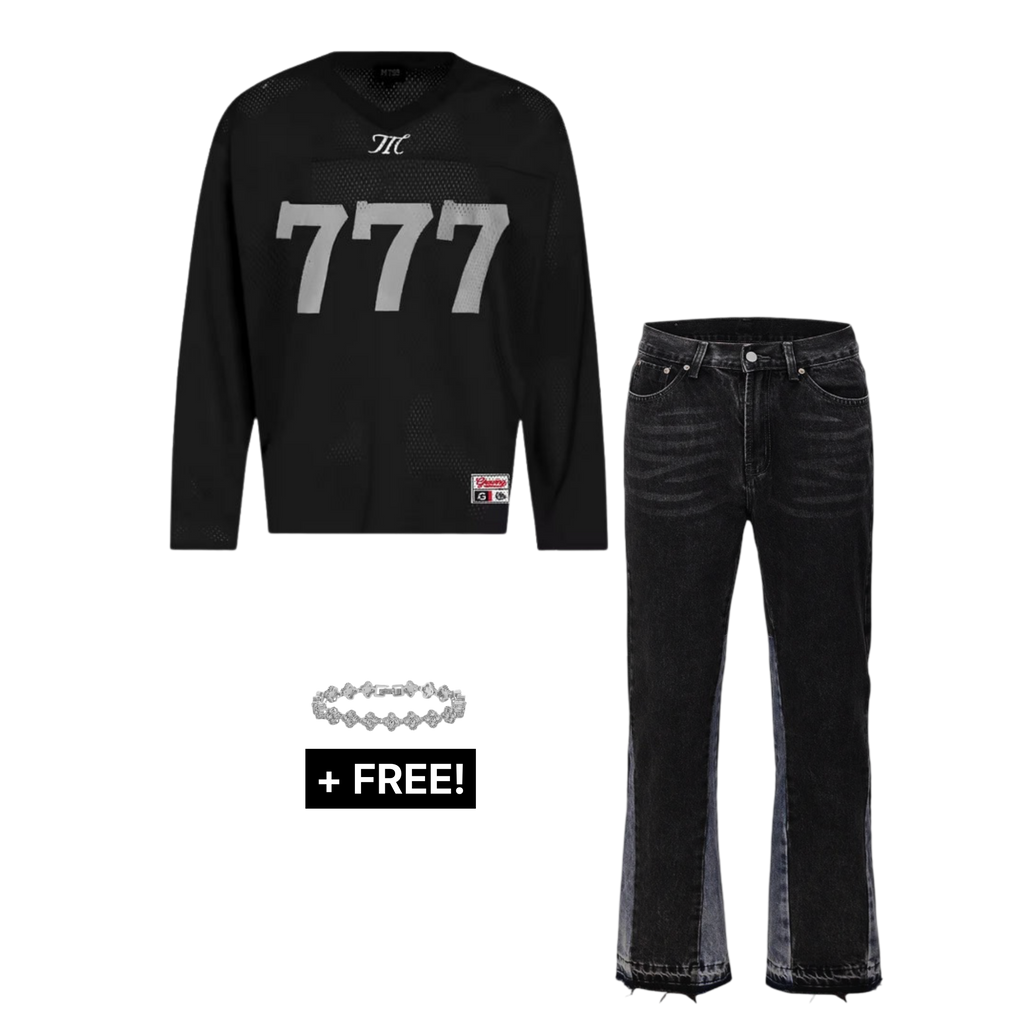 VARSITY NOIR OUTFIT