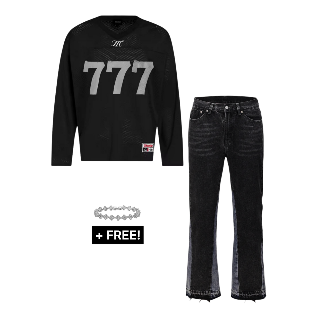 VARSITY NOIR OUTFIT