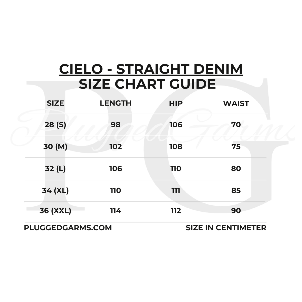 CIELO - STRAIGHT DENIM