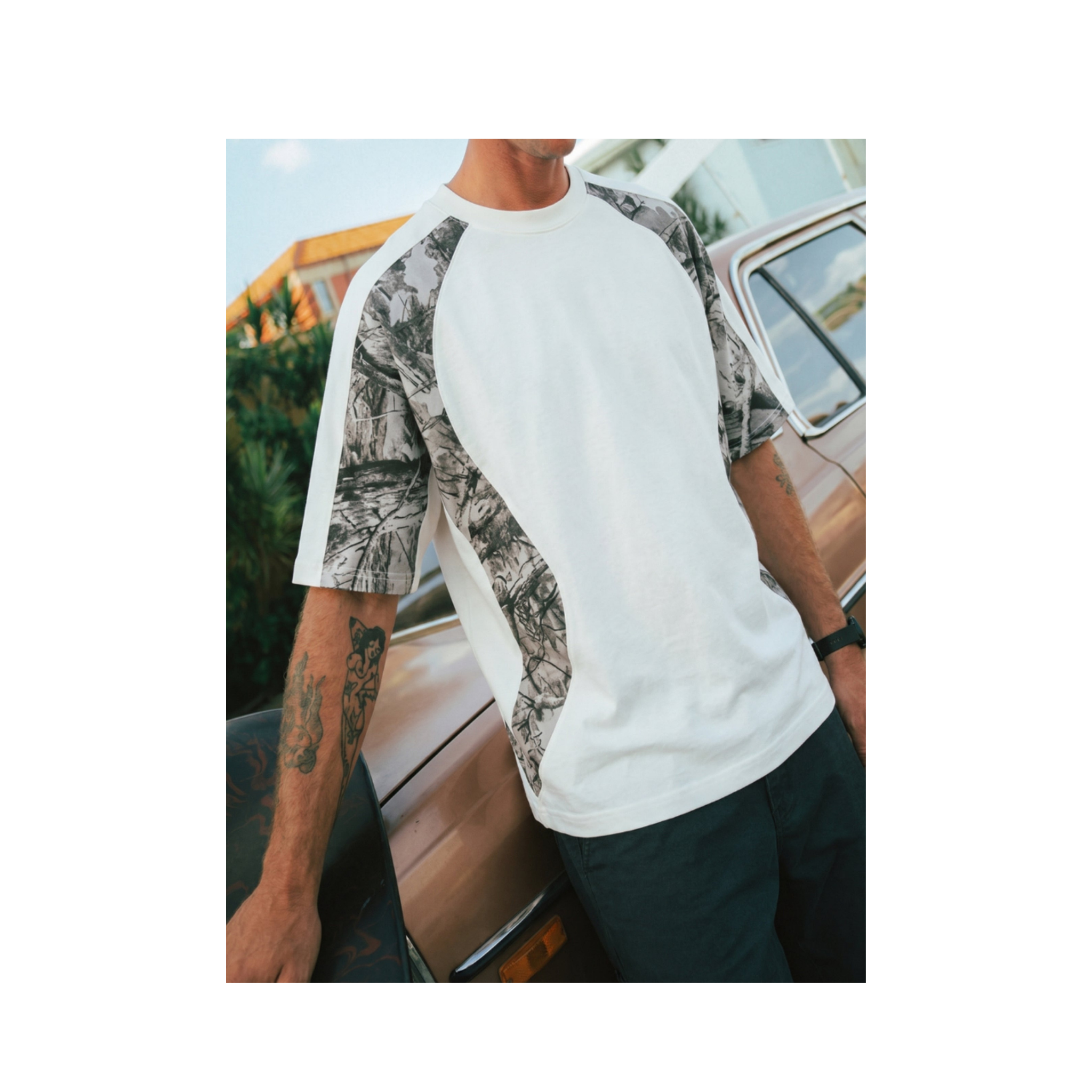 WAVEY CAMO - TEE