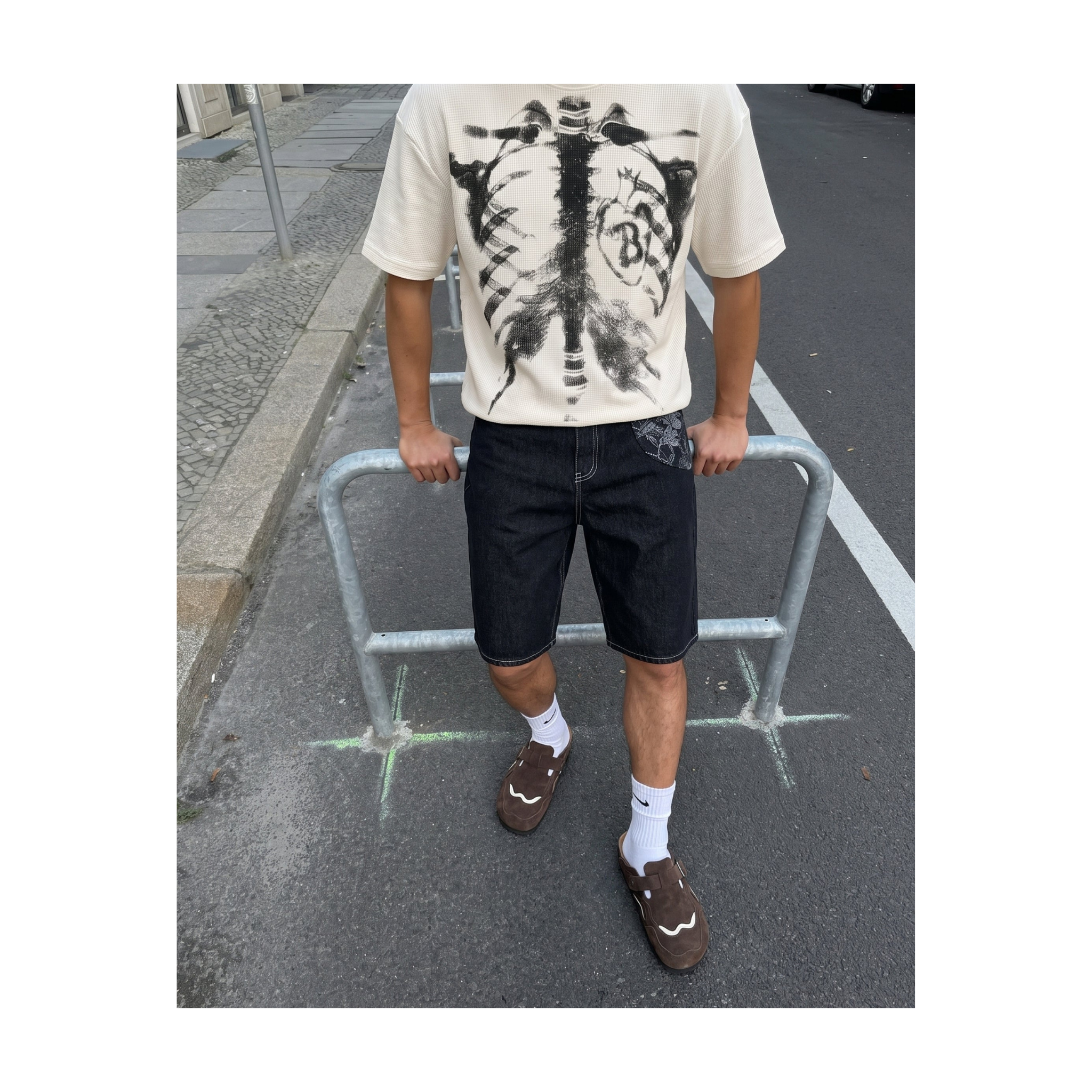 BONES - WAFFLE KNIT TEE