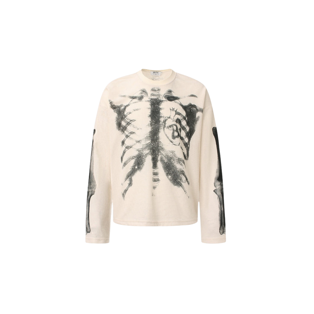 SKELETON - WAFFLE LONG SLEEVE