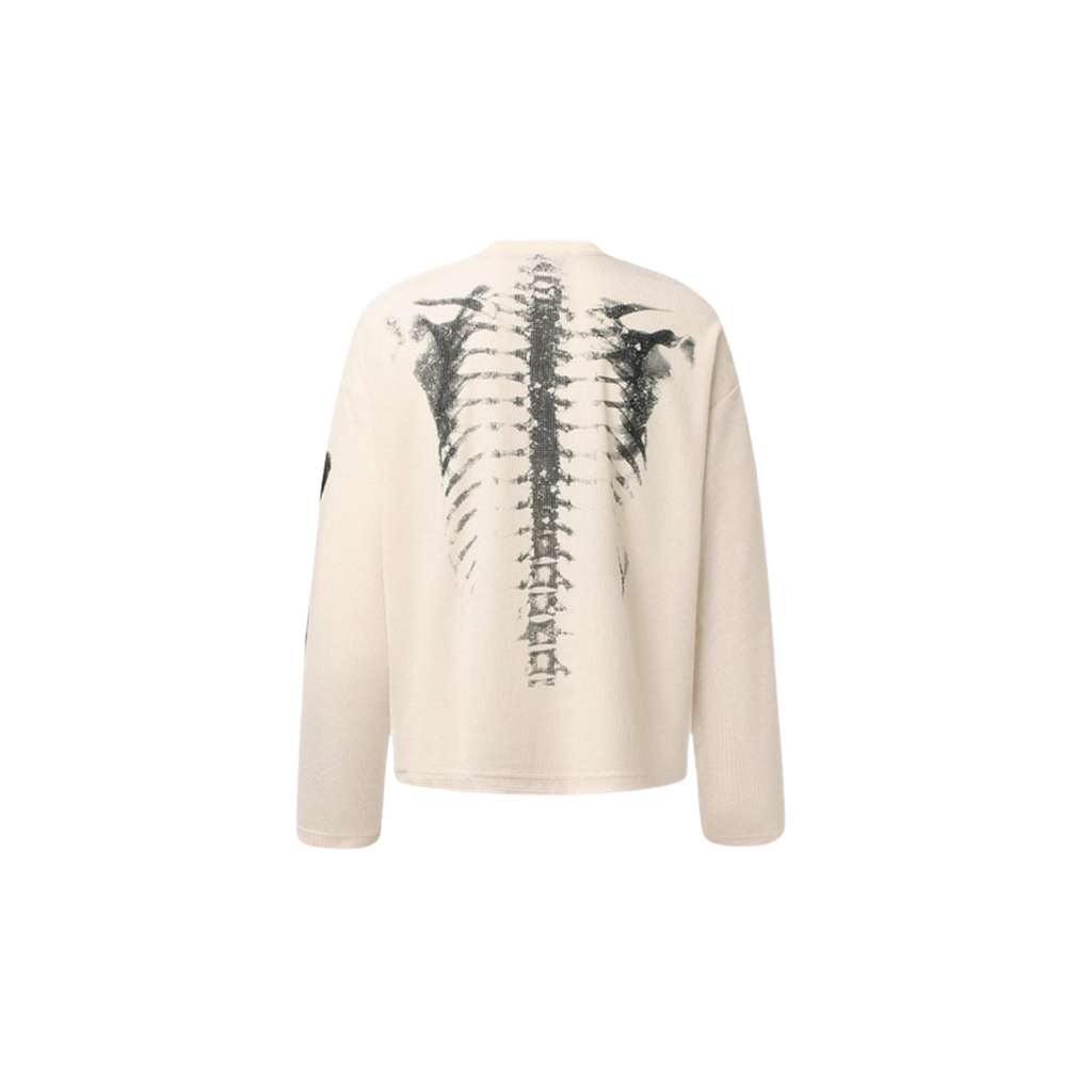 SKELETON - WAFFLE LONG SLEEVE