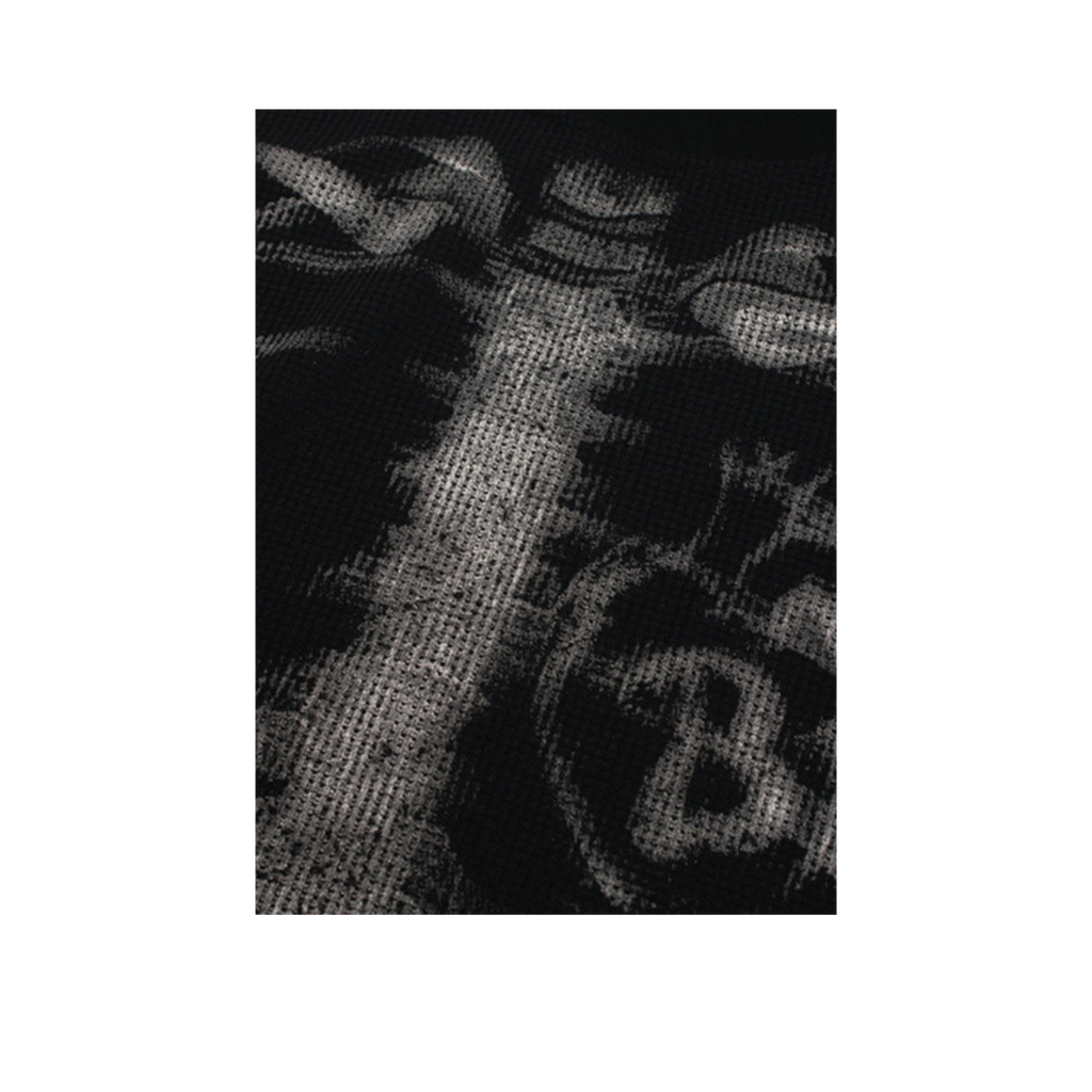 SKELETON - WAFFLE LONG SLEEVE