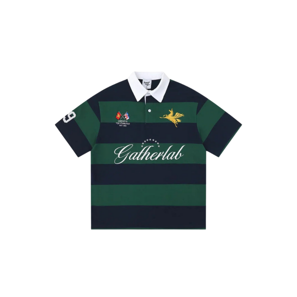 STRIPED - POLO TEE