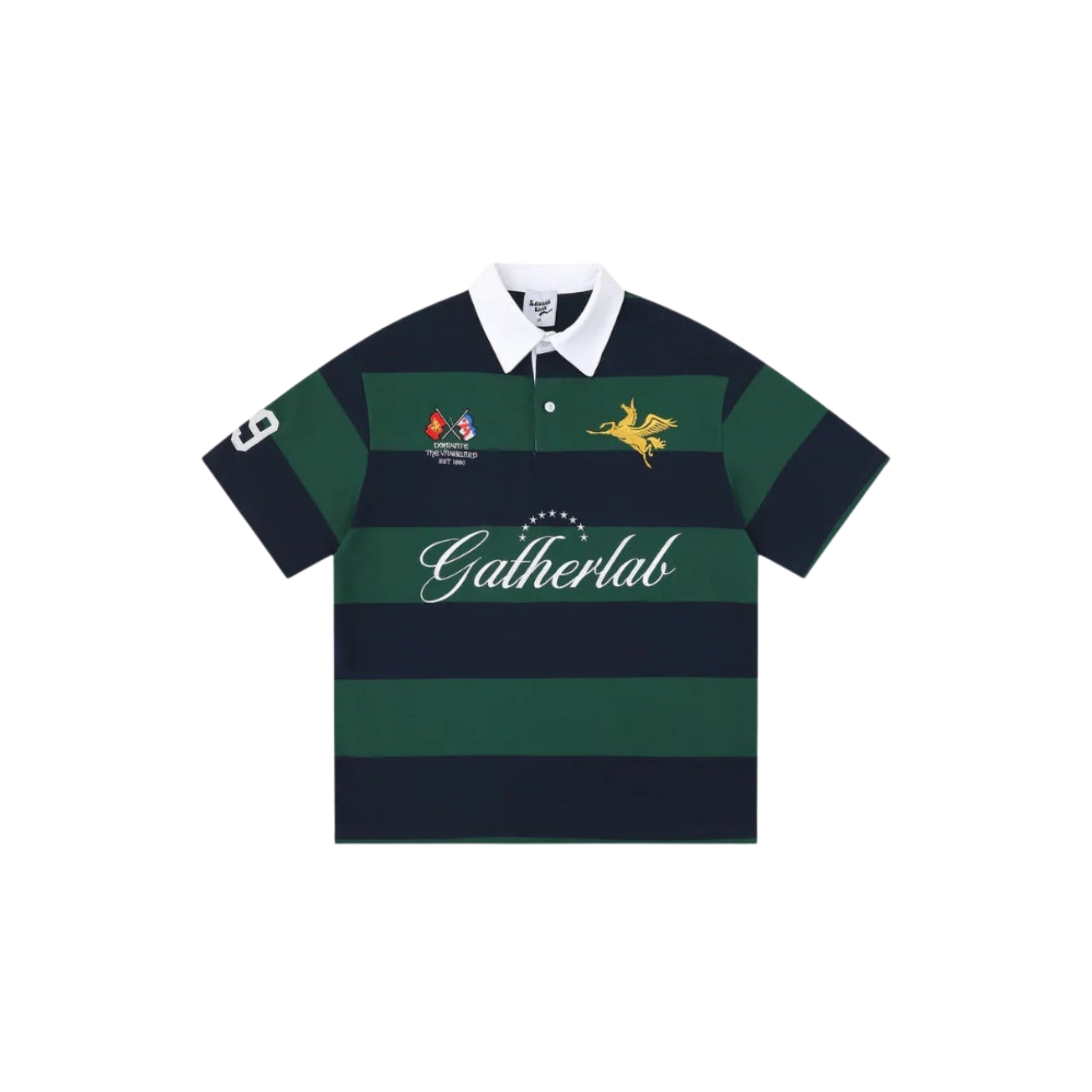 STRIPED - POLO TEE