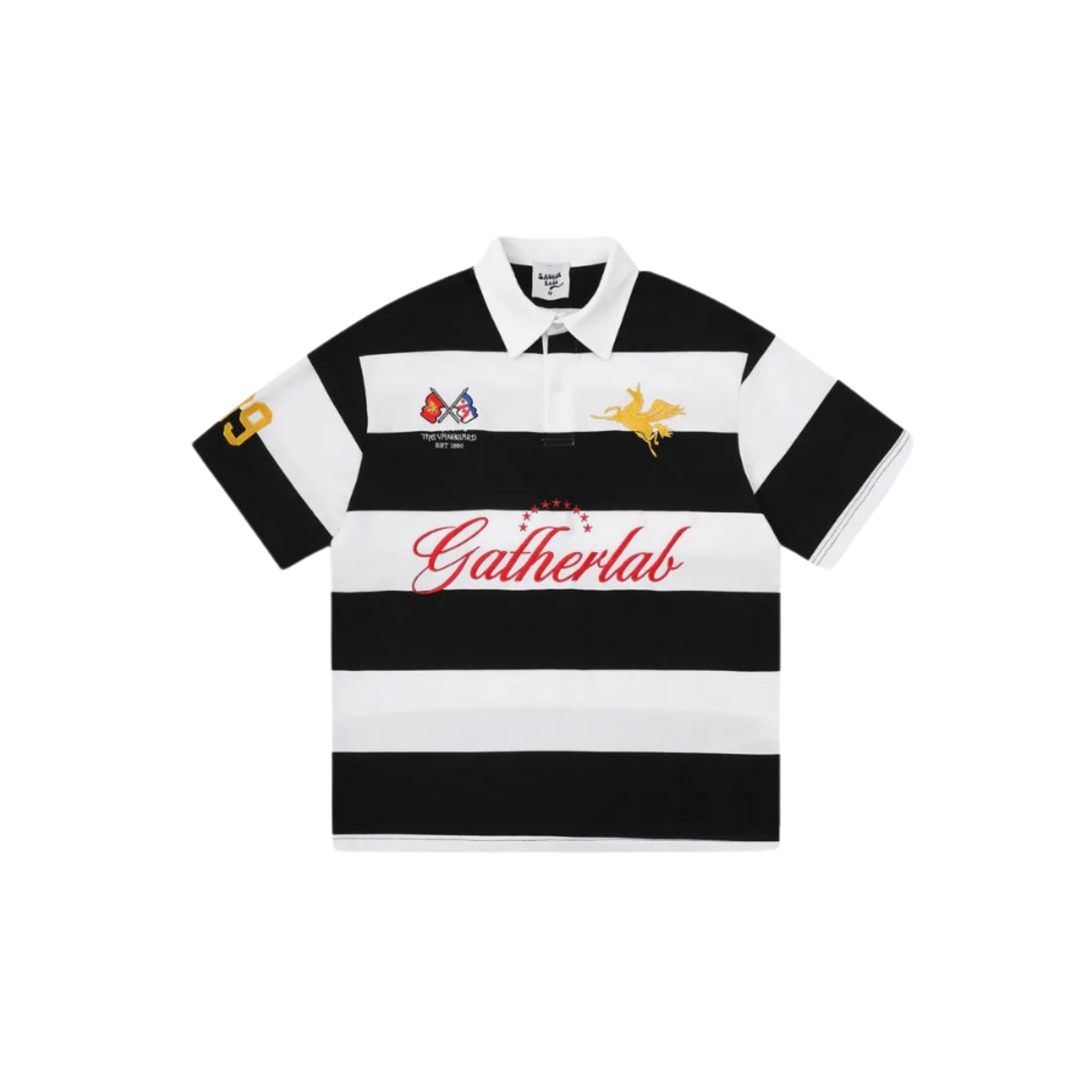 STRIPED - POLO TEE